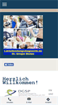 Mobile Screenshot of laktatleistungsdiagnostik.de
